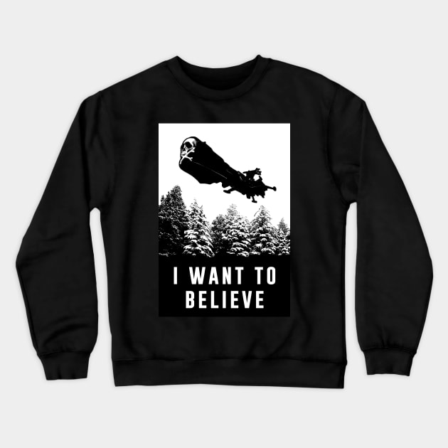 I want to believe Arcadia Crewneck Sweatshirt by Meca-artwork